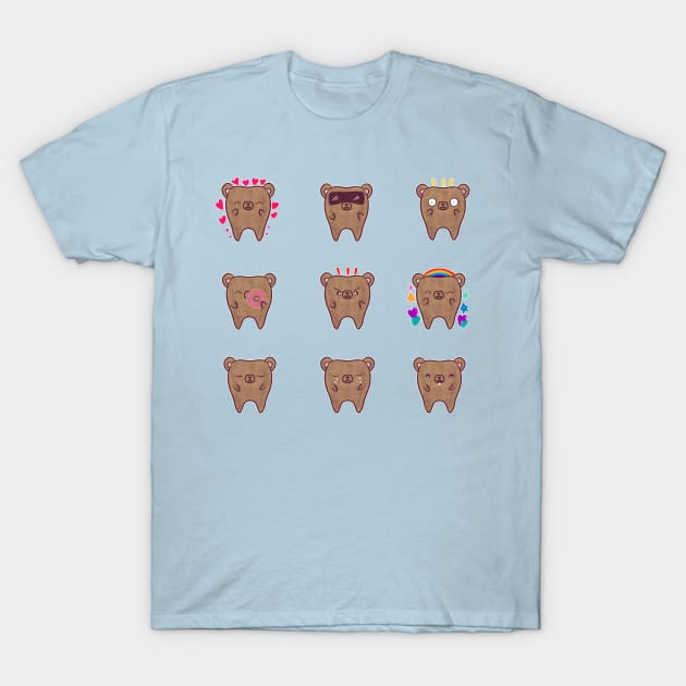 Molar Bear T-Shirt by Happimola